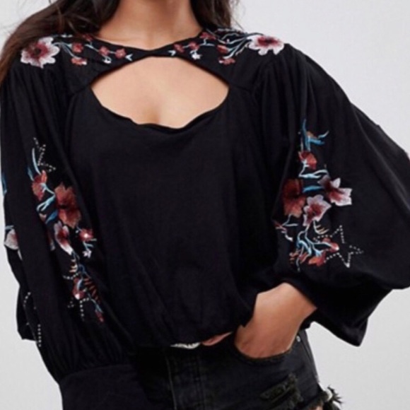 Lita embroidered free people black Top
Excellent condition - Picture 1 of 2